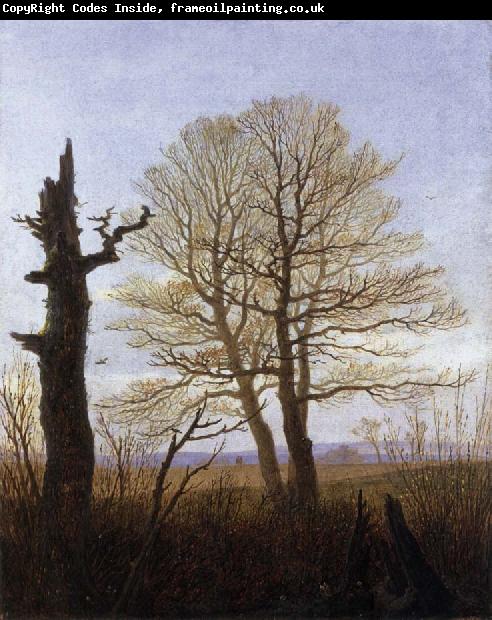 Carl Gustav Carus Landscape in Early Spring